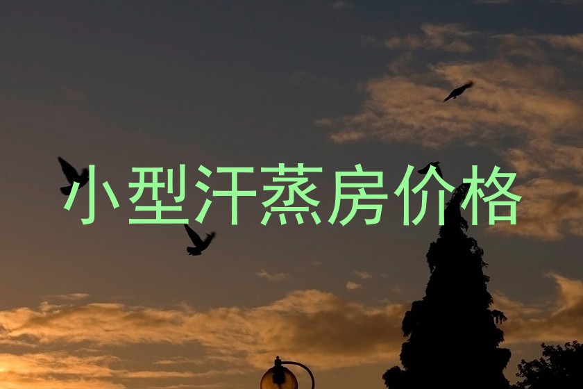 小型汗蒸房价格