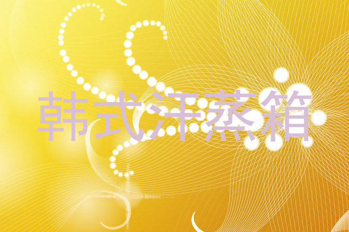 韩式汗蒸箱