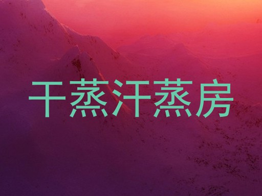 干蒸汗蒸房