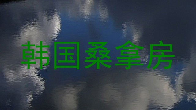 韩国桑拿房