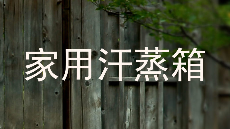 家用汗蒸箱