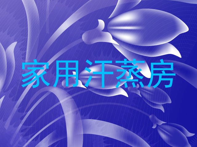 家用汗蒸房