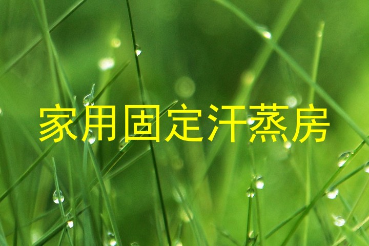家用固定汗蒸房