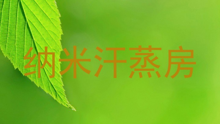 纳米汗蒸房