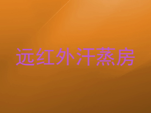 远红外汗蒸房