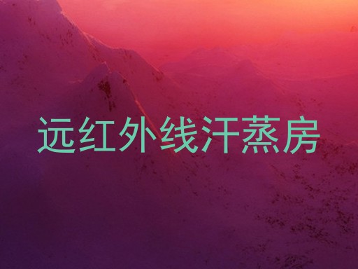 远红外线汗蒸房