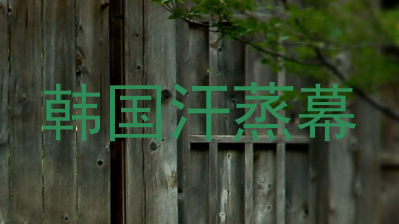 韩国汗蒸幕