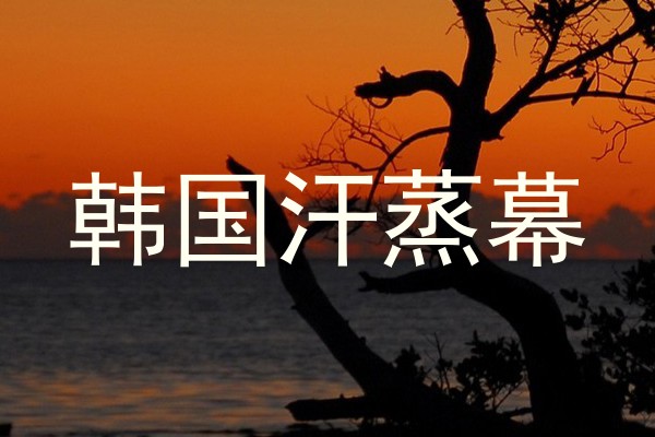韩国汗蒸幕