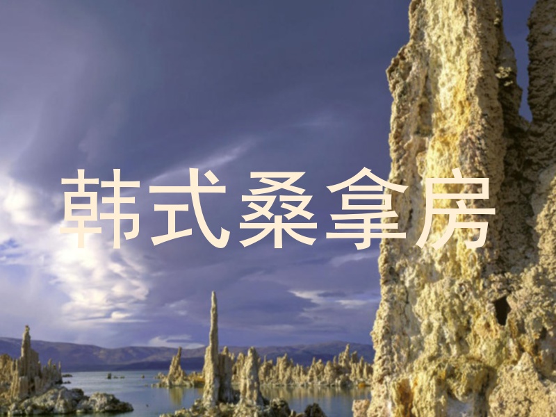 韩式桑拿房