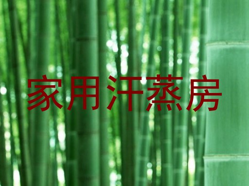 家用汗蒸房