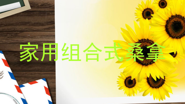 家用组合式桑拿