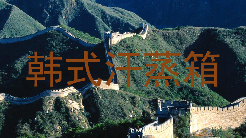 韩式汗蒸箱