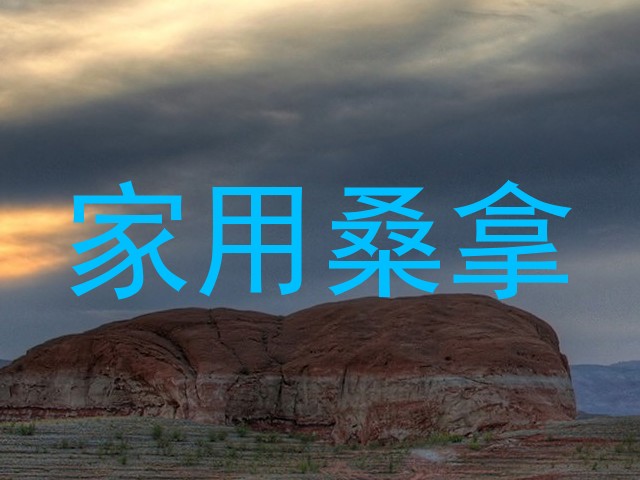 家用桑拿