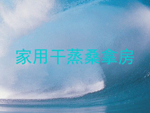 家用干蒸桑拿房