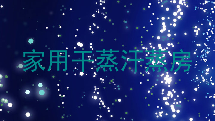家用干蒸汗蒸房