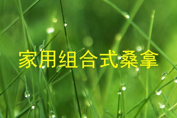 家用组合式桑拿