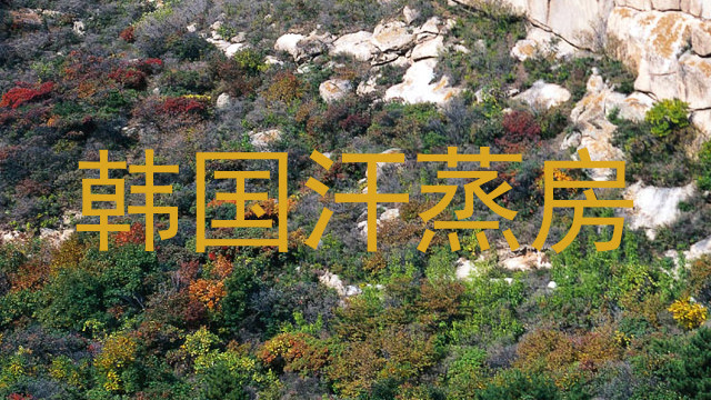 韩国汗蒸房