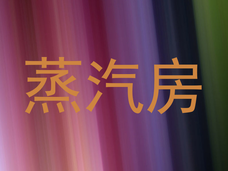 蒸汽房