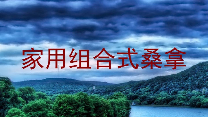 家用组合式桑拿