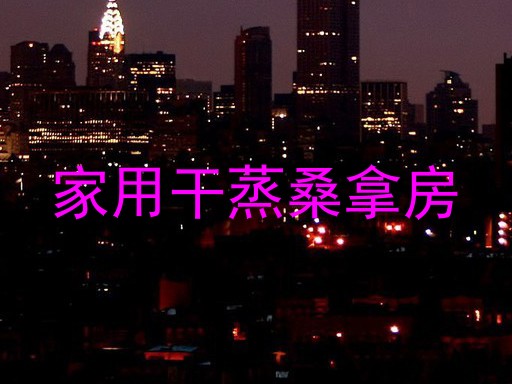 家用干蒸桑拿房