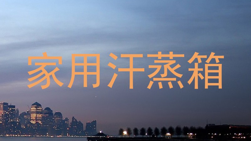 家用汗蒸箱