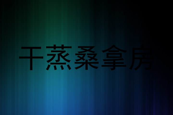 干蒸桑拿房