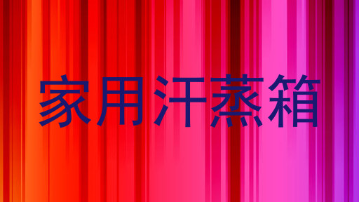 家用汗蒸箱