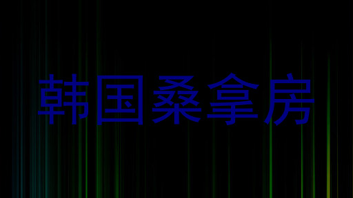韩国桑拿房