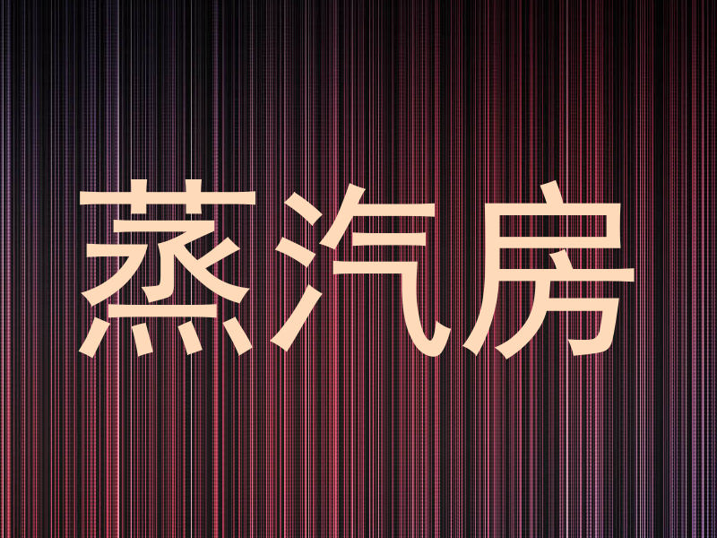 蒸汽房