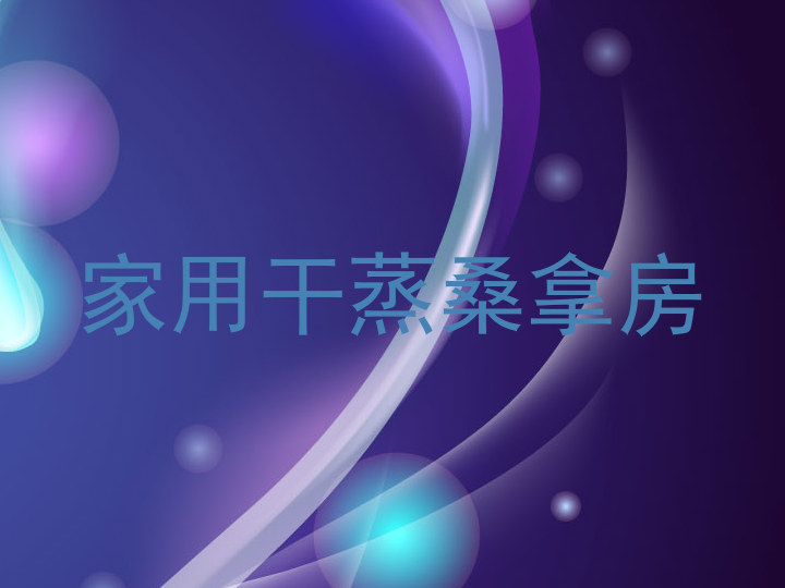 家用干蒸桑拿房