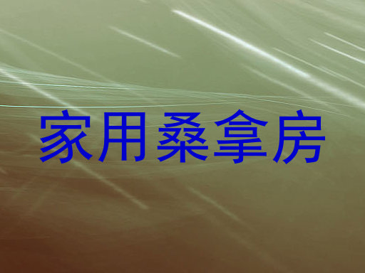 家用桑拿房