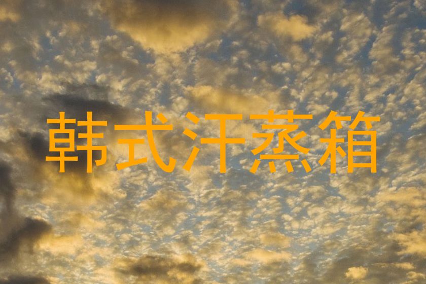 韩式汗蒸箱