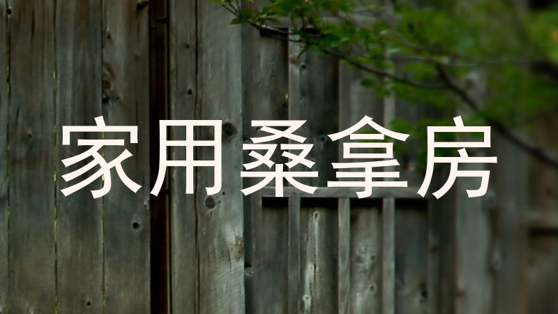 家用桑拿房