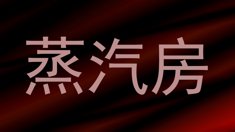 蒸汽房