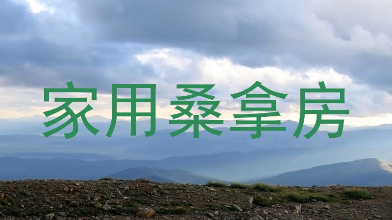 家用桑拿房