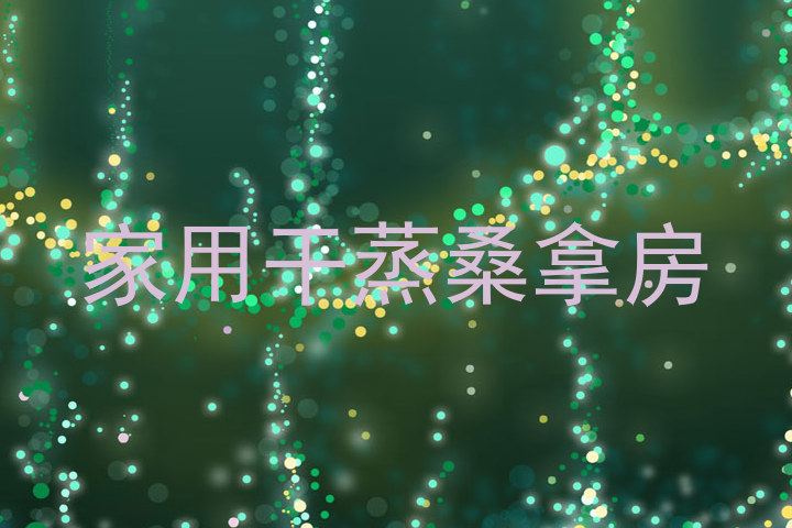 家用干蒸桑拿房