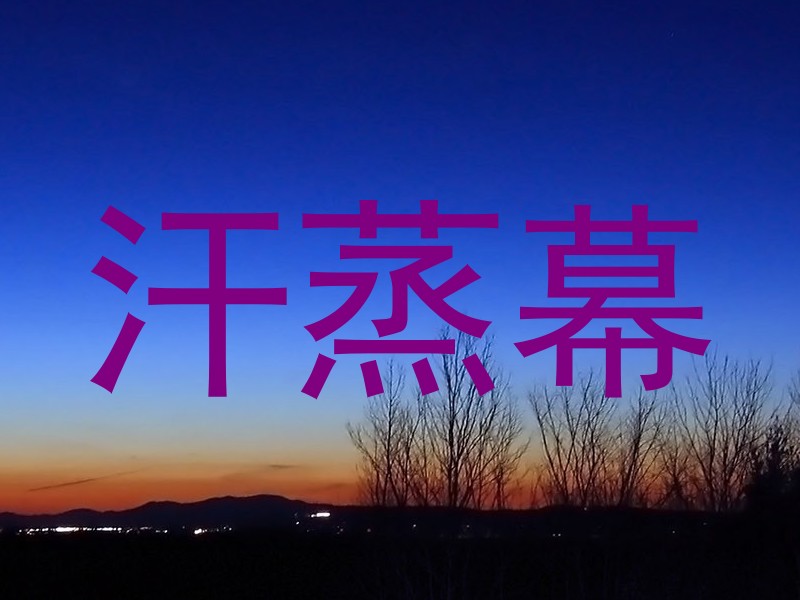 汗蒸幕