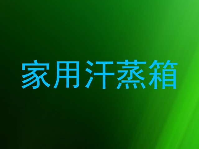 家用汗蒸箱
