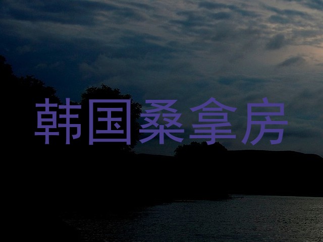 韩国桑拿房