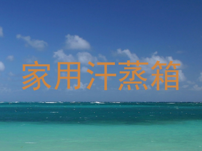 家用汗蒸箱