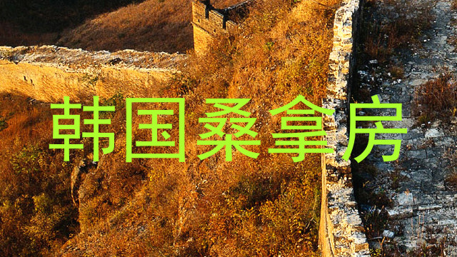 韩国桑拿房