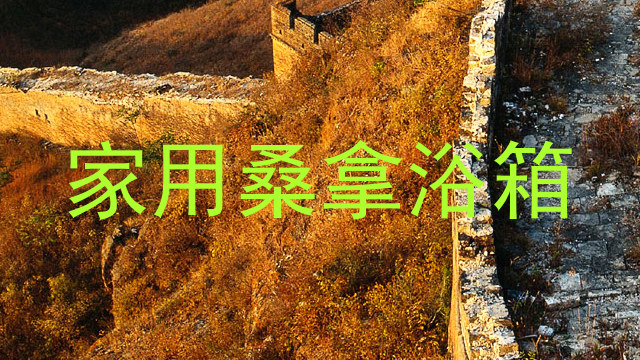 家用桑拿浴箱