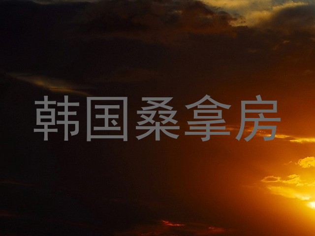 韩国桑拿房