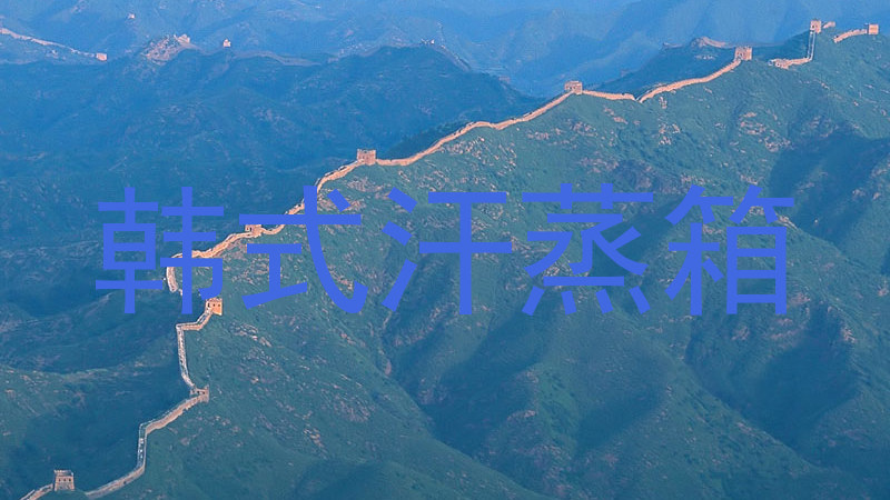 韩式汗蒸箱
