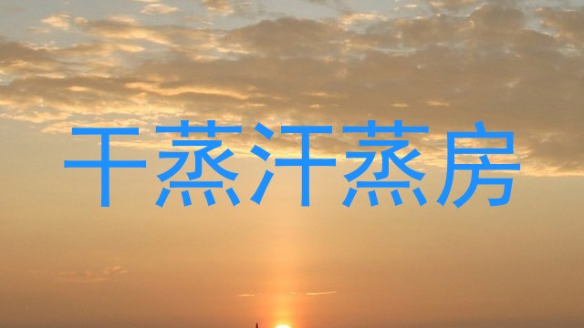 干蒸汗蒸房