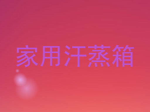 家用汗蒸箱