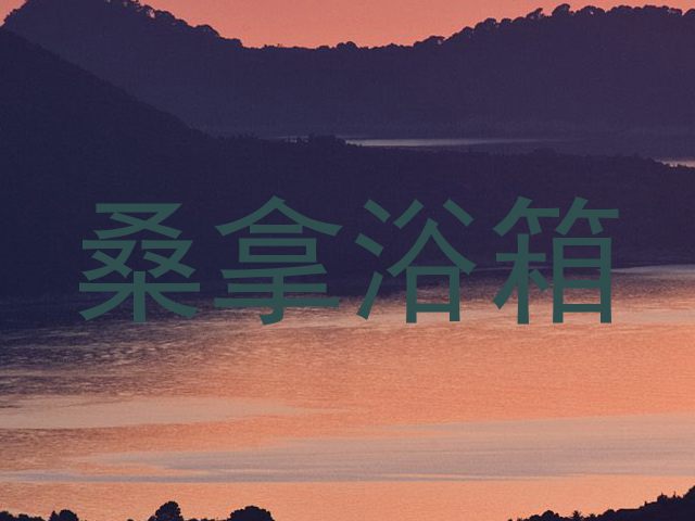 桑拿浴箱