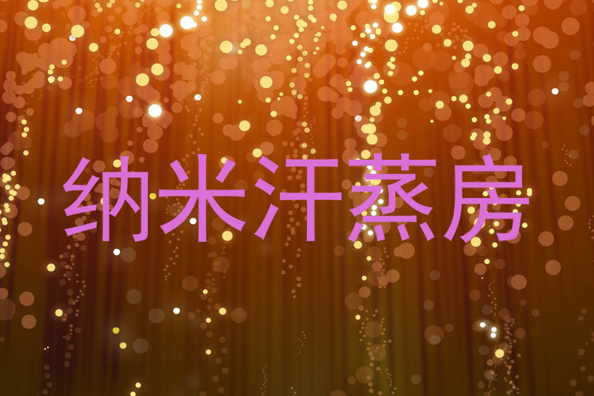 纳米汗蒸房