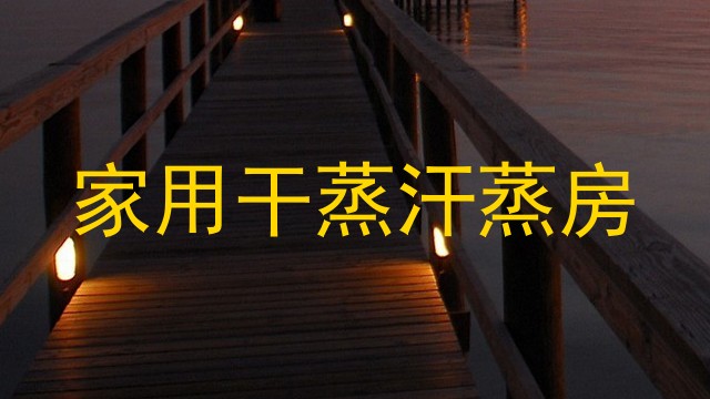 家用干蒸汗蒸房