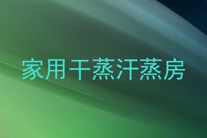 家用干蒸汗蒸房